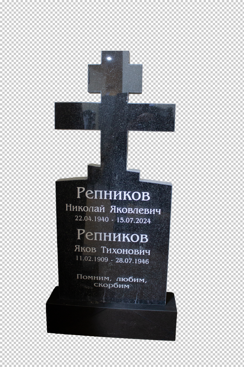 Фигурный памятник "Крест гранитный" Фигурный памятник "Крест гранитный"